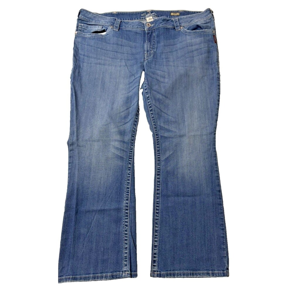 Silver Jeans AIKO Bootcut Jeans  Womens 24 L30